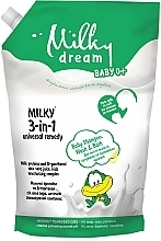 Düfte, Parfümerie und Kosmetik 3in1 Baby-Waschgel für Körper und Haare (Doypack) - Milky Dream Baby