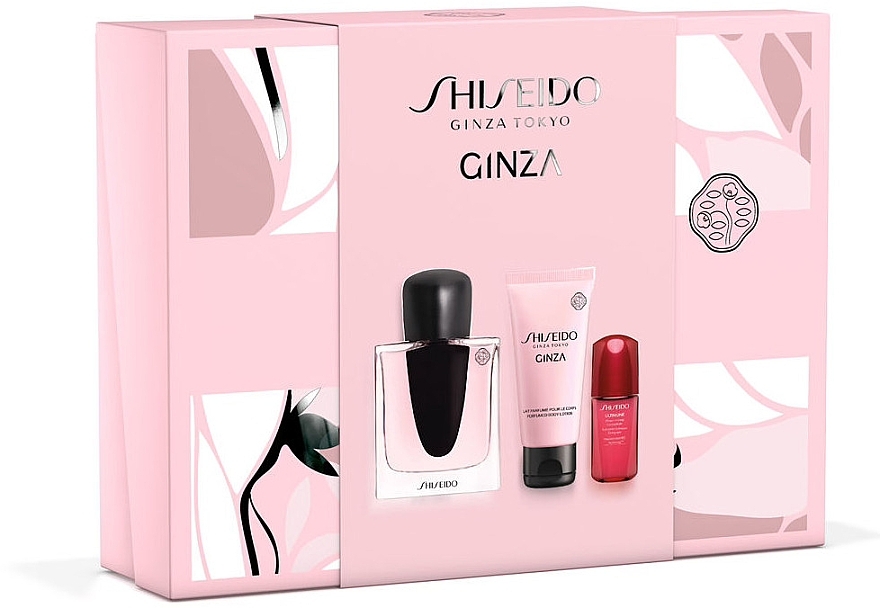 Shiseido Ginza  - Duftset (Eau de Parfum 50ml + Körperlotion 50ml + Konzentrat 10ml)  — Bild N2