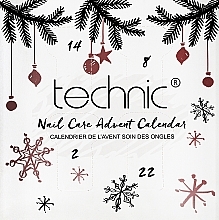 Düfte, Parfümerie und Kosmetik Adventskalender-Set 26 St. - Technic Cosmetics Nail Care Advent Calendar