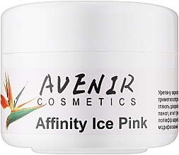 Nagelgel Eisrosa - Avenir Cosmetics Inffinity Ice Pink Gel — Bild N1