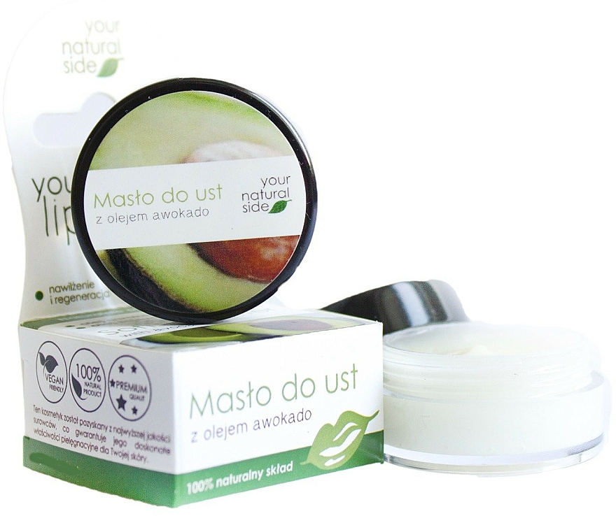 Lippenbutter Avocado - Your Natural Side Lip Care — Bild N1