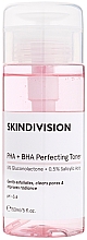 Düfte, Parfümerie und Kosmetik Exfolierendes und porenreinigendes Gesichtstonikum mit 5% Gluconolacton und 0,5% Salizylsäure für ebenmäßigen Teint - SkinDivision PHA + BHA Perfecting Toner
