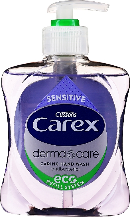 Antibakterielle Flüssigseife für empfindliche Haut - Carex Sensitive Hand Wash — Foto N1
