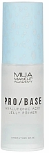 Feuchtigkeitsspendende Make-up Base mit Hyaluronsäure - MUA Pro Base Hydrating Hyaluronic Jelly Primer — Bild N1