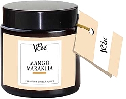 Duftende Sojakerze Mango und Maracuja - VCee Scented Soy Candle — Bild N1