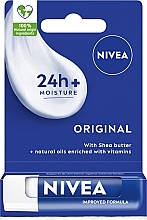 Düfte, Parfümerie und Kosmetik Lippenbalsam mit Naturölen und Sheabutter - NIVEA Original Care 24H Lip Balm