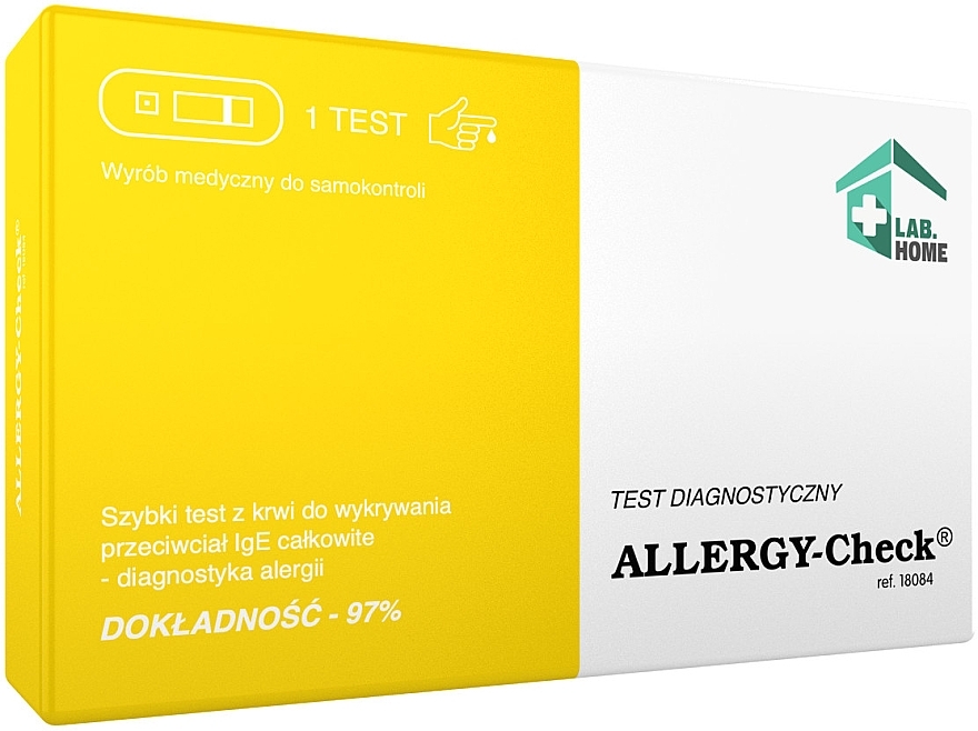 Allergie-Diagnosetest - Lab.Home Allergy-Check — Bild N1