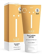 Körperlotion mit Sonnenschutz - Naif Sun Lotion SPF30  — Bild N1
