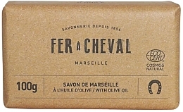 Düfte, Parfümerie und Kosmetik Natürliche Seife - Fer A Cheval Pure Olive Marseille Soap Bar