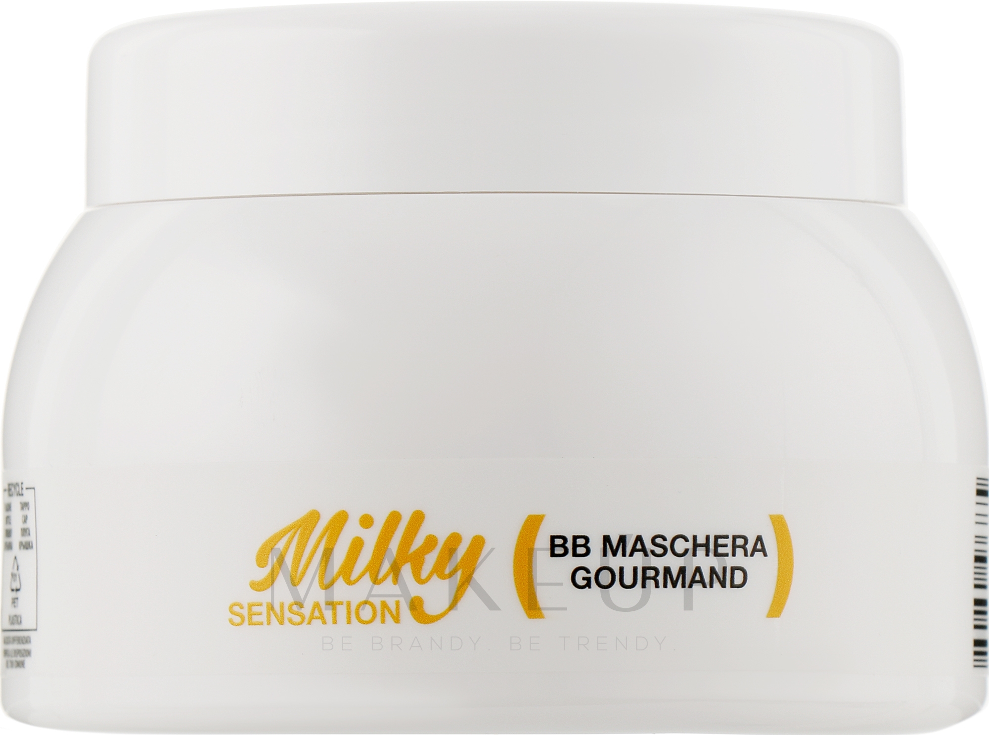 Pflegende Haarmaske - Brelil Milky Sensation BB Mask Gourmand — Bild 250 ml