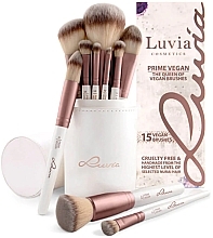 Make-up-Pinsel-Set 15-tlg. - Luvia Cosmetics Prime Vegan Brush Set — Bild N1