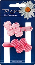 Haarspangen 24917 rosa und rot - Top Choice — Bild N1