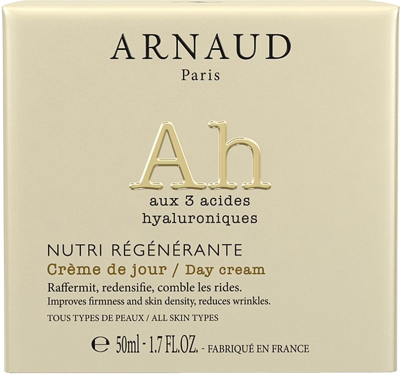 Tagesgesichtscreme mit 3 Formen Hyaluronsäure - Arnaud Nutri Regenerante Day Cream — Bild N2