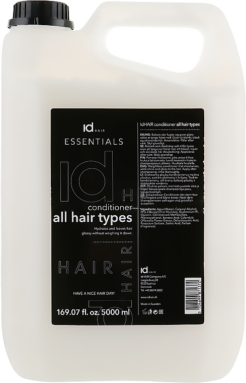 Feuchtigkeitsspendender und pflegender Conditioner für mehr Glanz für alle Haartypen - idHair Conditioner All Hair Types — Bild N3