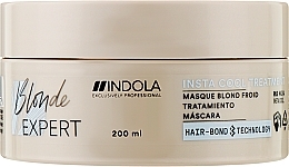 Maske für kalte Blondtöne - Indola Blonde Expert Insta Cool Treatment — Bild N5