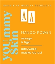 Pflegende Lippenmaske - AA You.mmy Skin Mango Power — Bild N5