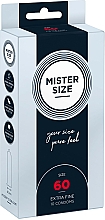 Düfte, Parfümerie und Kosmetik Kondome aus Latex Größe 60 10 St. - Mister Size Extra Fine Condoms