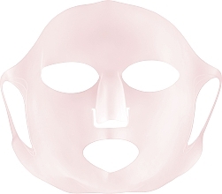 Silikonmaske zur Verbesserung der Absorption von Kosmetika rosa - Yeye — Bild N1