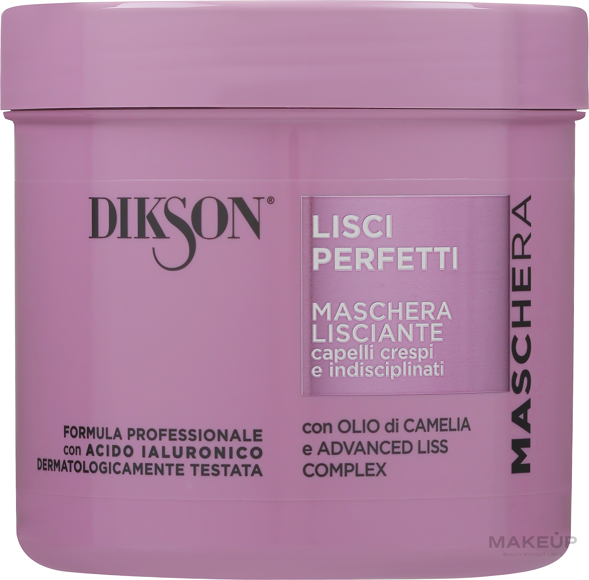 Maske für geschmeidiges Haar - Dikson Lisci Perfetti Mask  — Bild 500 ml