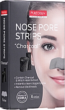 Düfte, Parfümerie und Kosmetik Nasenstreifen mit Aktivkohle - Purederm Nose Pore Strips