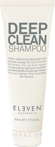 Tiefenreinigendes Shampoo für alle Haartypen - Eleven Australia Deep Clean Shampoo — Bild 50 ml