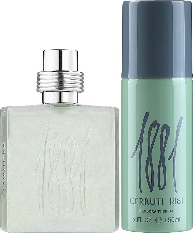 Cerruti 1881 Pour Homme - Duftset (Eau de Toilette 100ml + Deospray 150ml) — Bild N2