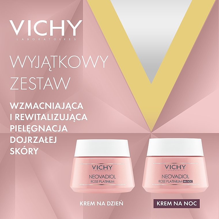 Gesichtspflegeset - Vichy Neovadiol Rose Platinium (Tagescreme/50 ml + Nachtcreme/50 ml) — Bild N5