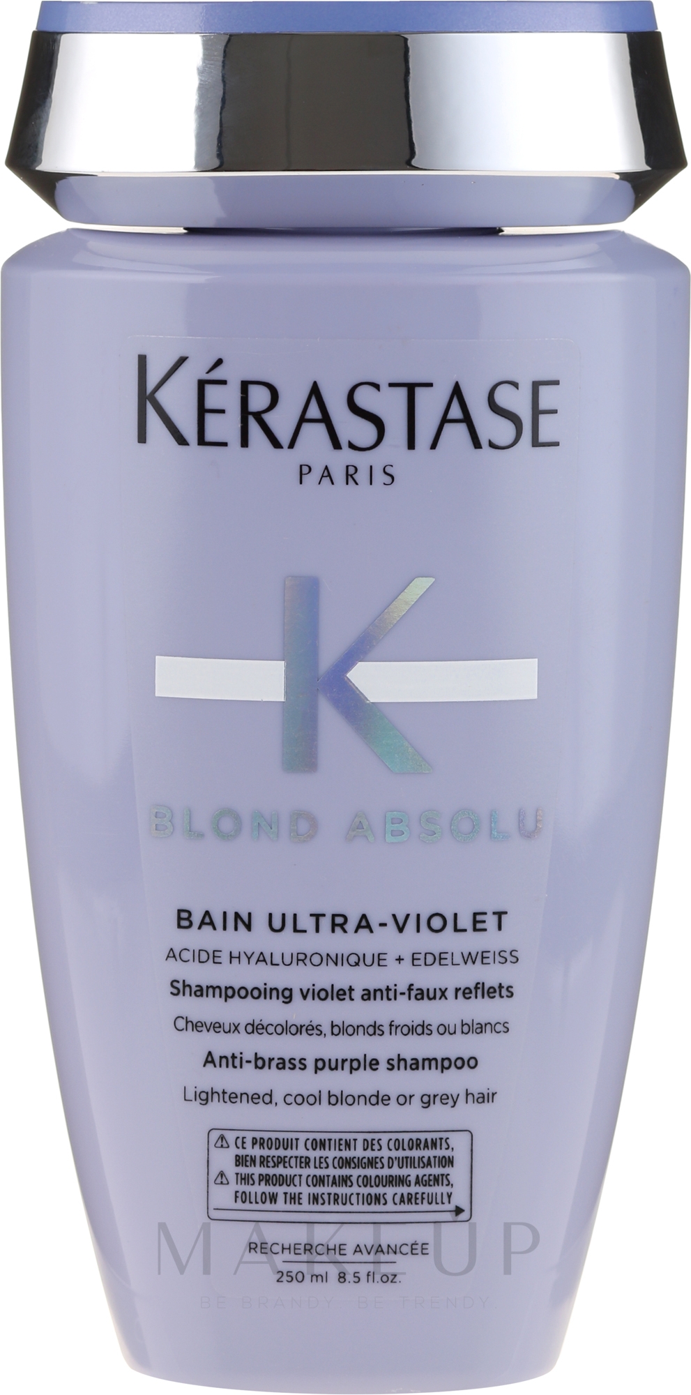 Shampoo für kühle Blondtöne ohne Gelbstich - Kerastase Blond Absolu Bain Ultra Violet — Bild 250 ml