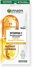 Düfte, Parfümerie und Kosmetik Feuchtigkeitsspendende Tuchmaske für das Gesicht mit Vitamin C und Ananasextrakt - Garnier Skin Naturals