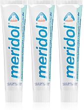 Düfte, Parfümerie und Kosmetik Zahnpflegeset - Meridol (Zahnpasta 3x75ml)