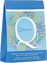 Düfte, Parfümerie und Kosmetik Gesichtspflegeset - Qiriness (Peelingmaske 20ml + Aroma-Dampfbad 8g + Reinigende Maske 30g)