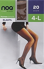 Strumpfhose für Damen Elastil 20 Den Beige - Knittex — Bild N3