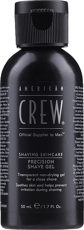 Beruhigendes Rasiergel - American Crew Shaving Skincare Precision Shave Gel — Bild N1