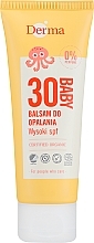 Düfte, Parfümerie und Kosmetik Sonnenschutzbalsam für Kinder SPF 30 - Derma Eco Baby Sun Screen High SPF30
