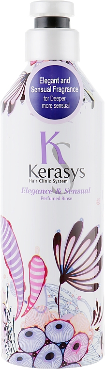 Haarspülung "Elegance & Sensual" für trockenes und strapaziertes Haar - KeraSys Elegance & Sensual Perfumed Rince — Bild N1