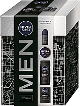 Set - Nivea Men Feeling Ready Set (sh/gel/250ml + after/sh/lot/100ml + deo/50ml + b/cr/75ml) — Bild N1