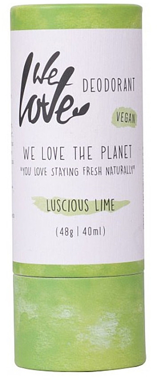Deostick - We Love The Planet luscious lime Deodorant — Bild N1