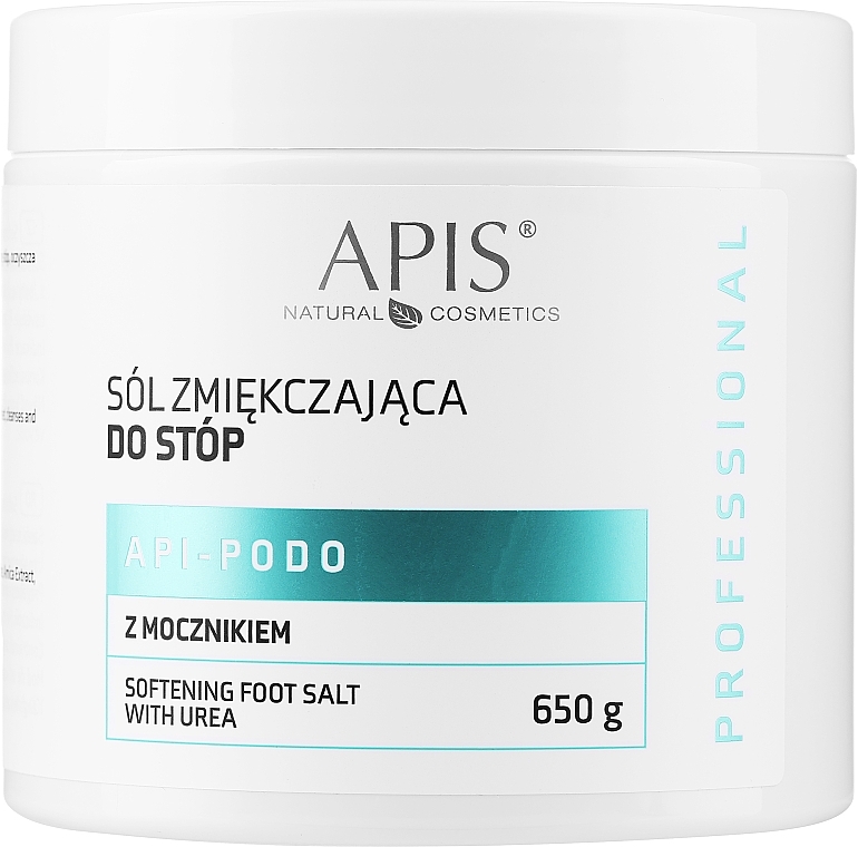 Weichmachendes Fußbadesalz mit Harnstoff - Apis Professional Api-Podo Softening Foot Salt With Urea — Bild N1