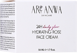 Düfte, Parfümerie und Kosmetik Gesichtscreme mit Rosenextrakt - ARI ANWA Skincare 24H Daily Glow Rose Face Cream