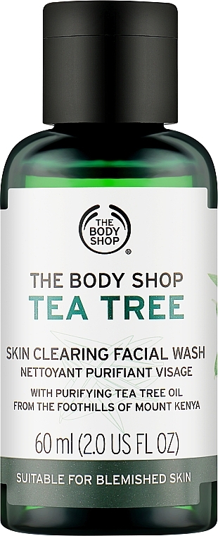 Gesichtswaschgel mit Teebaumöl für fettige und delikate Haut - The Body Shop Tea Tree Skin Clearing Facial Wash — Bild N2