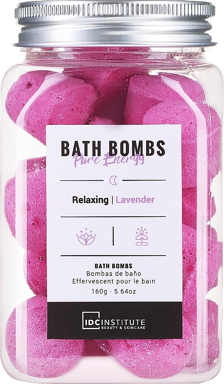 Idc Institute Bath Bombs Pure Energy Lavanda - Badebomben — Bild N1