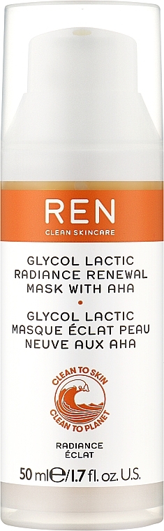 Beruhigende Gesichtsmaske - Ren Clean Skincare Glyco Lactic Radiance Renewal Mask — Bild N1