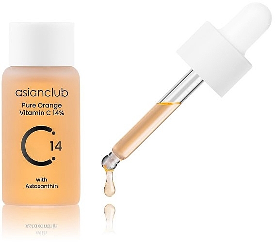 GESCHENK! Gesichtsserum mit Vitamin C - Asianclub Pure Orange Vitamin C 14% — Bild N2