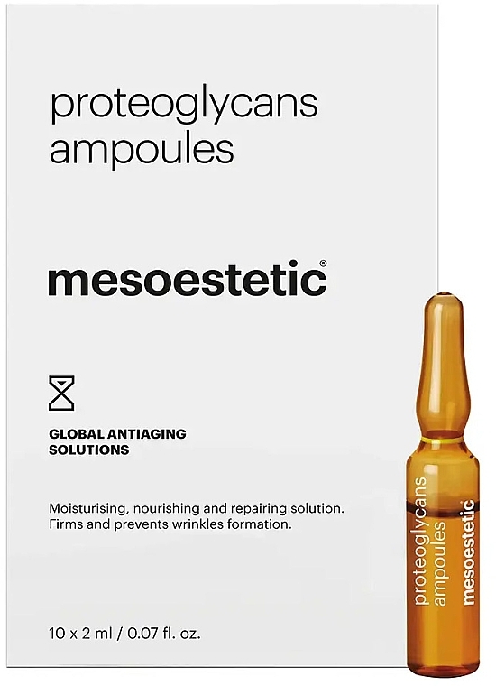 Nährstoffampullen mit Proteoglykanen - Mesoestetic Proteoglycans — Bild N1