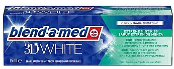 Zahnpasta mit Minzgeschmack - Blend-a-med 3D White Extreme Mint Kiss Toothpaste — Bild N1