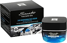 Düfte, Parfümerie und Kosmetik Pflegende Gesichtscreme - Santo Volcano Spa 24H Nourishing Face Cream