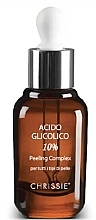 Komplexes Peeling Glykolsäure 10% - Chrissie Glycolic Acid 10% Peeling Complex For All Skin Types  — Bild N1