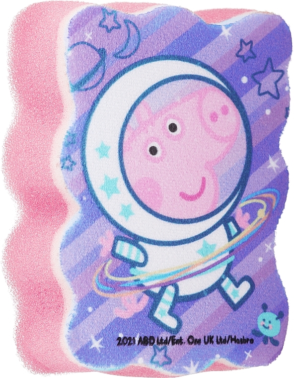Badeschwamm für Kinder Peppa Pig Peppa-Astronaut rosa - Suavipiel Peppa Pig Bath Sponge — Bild N1
