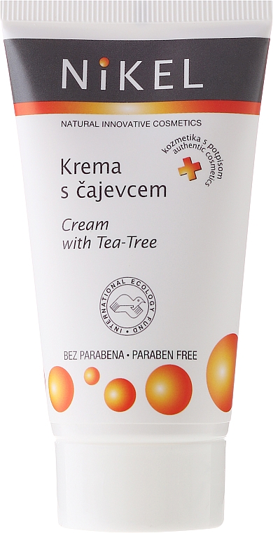 Gesichtscreme mit Teebaum - Nikel Cream With Tea-Tree — Bild N2