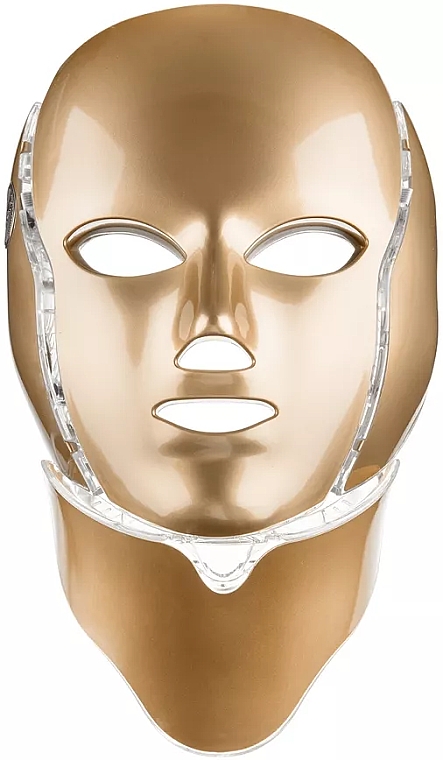 Therapeutische LED-Maske für Gesicht und Hals gold - Palsar7 Ice Care LED Face Gold Mask — Bild N1